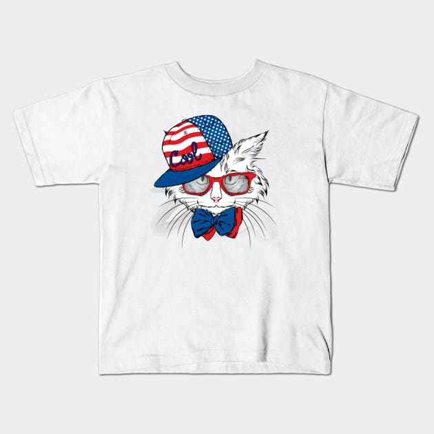 Cool Cat Kids T-Shirt by You ND Me